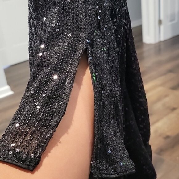 Grace Karin Sequin Pants - Picture 3 of 5